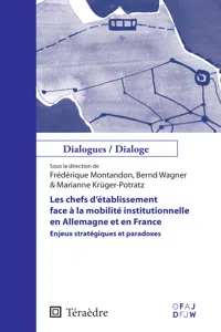 Les chefs d'établissement face à la mobilité institutionnelle en Allemagne et en France_cover