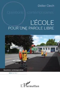 L'école_cover