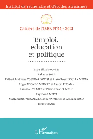 Emploi, éducation et politique