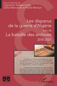 Les disparus de la guerre d'Algérie_cover