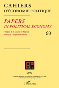 Cahiers d'économie politique_cover