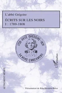 Ecrits sur les Noirs_cover