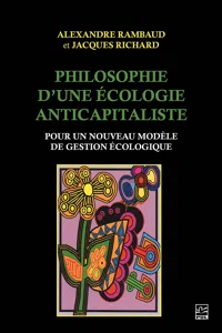 Philosophie d'une écologie anticapitaliste_cover