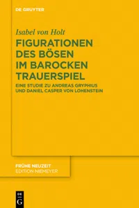 Figurationen des Bösen im barocken Trauerspiel_cover