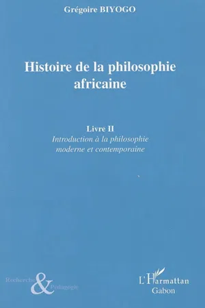 Histoire de la philosophie africaine