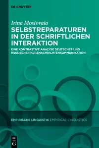 Selbstreparaturen in der schriftlichen Interaktion_cover