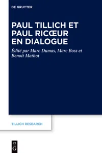 Paul Tillich et Paul Ricœur en dialogue_cover