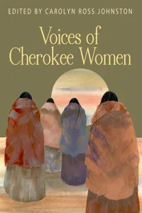 Voices of Cherokee Women_cover