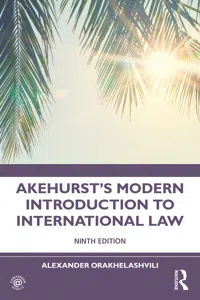Akehurst's Modern Introduction to International Law_cover