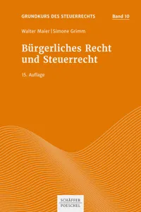 Bürgerliches Recht und Steuerrecht_cover