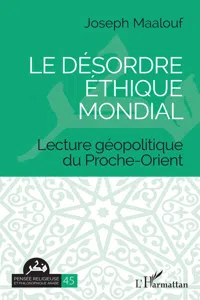 Le désordre éthique mondial_cover