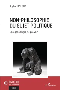 Non-philosophie du sujet politique_cover