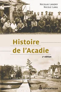 Histoire de l'Acadie [2e édition]_cover