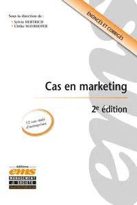 Cas en Marketing - 2 édition_cover