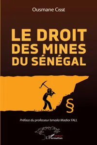 Le droit des mines au Sénégal_cover