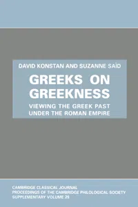 Greeks on Greekness_cover
