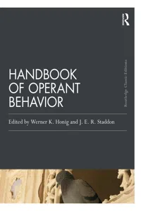 Handbook of Operant Behavior_cover