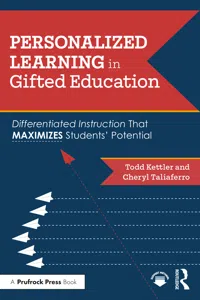 Personalized Learning in Gifted Education_cover