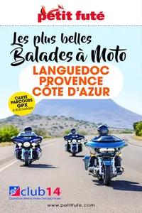 Balades à moto Languedoc-Provence-Côte d'Azur 2022 Petit Futé_cover