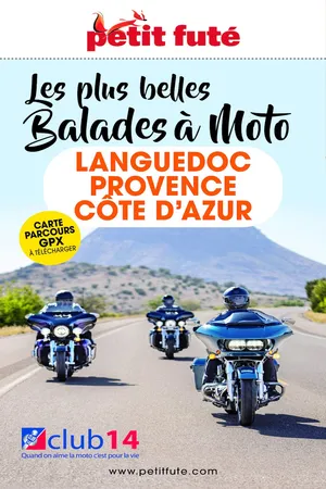 Balades à moto Languedoc-Provence-Côte d'Azur 2022 Petit Futé