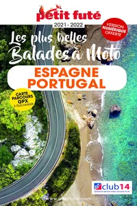 Balades à moto Espagne - Portugal 2021 Petit Futé_cover