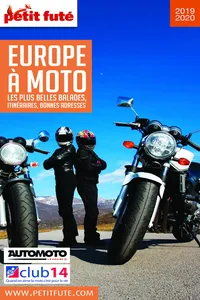 Balades à moto Europe 2019 Petit Futé_cover