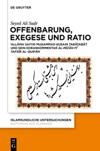 Offenbarung, Exegese und Ratio_cover