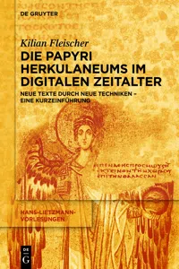 Die Papyri Herkulaneums im Digitalen Zeitalter_cover