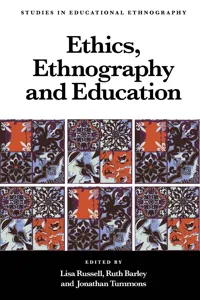 Ethics, Ethnography and Education_cover