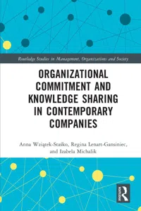 Organizational Commitment and Knowledge Sharing in Contemporary Companies_cover