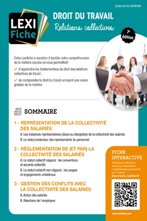 Droit du travail, relations collectives - 7ème édition