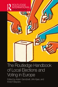 The Routledge Handbook of Local Elections and Voting in Europe_cover