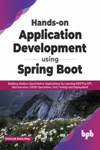 Hands-on Application Development using Spring Boot_cover