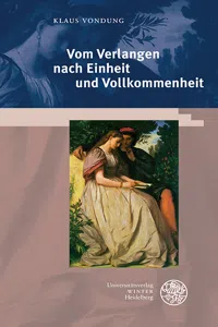 Vom Verlangen nach Einheit und Vollkommenheit_cover