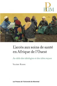 L'accès au soins de santé en Afrique de l'ouest_cover