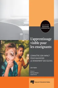 L'apprentissage visible pour les enseignants_cover