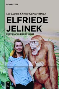 Elfriede Jelinek: Provokationen der Kunst_cover