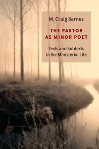 The Pastor as Minor Poet_cover