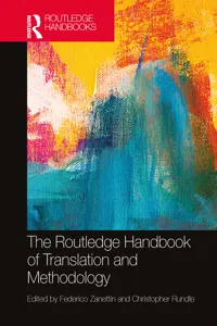 The Routledge Handbook of Translation and Methodology_cover