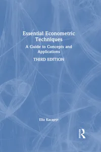 Essential Econometric Techniques_cover