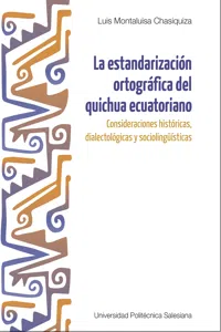 La estandarización ortográfica del quichua ecuatoriano_cover