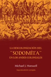 La descolonización del sodomita en los Andes coloniales_cover