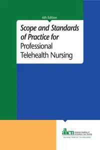 Telehealth Nursing Scope and Standards, 6th Edition_cover