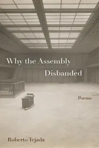 Why the Assembly Disbanded_cover