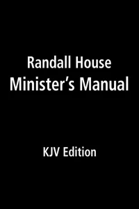 Randall House Minister's Manual KJV Edition_cover