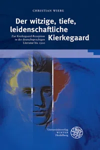 Der witzige, tiefe, leidenschaftliche Kierkegaard_cover