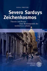 Severo Sarduys Zeichenkosmos_cover