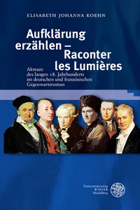 Aufklärung erzählen – Raconter les Lumières_cover