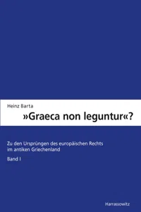 "Graeca non leguntur?"_cover