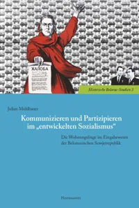 Kommunizieren und Partizipieren im "entwickelten Sozialismus"_cover